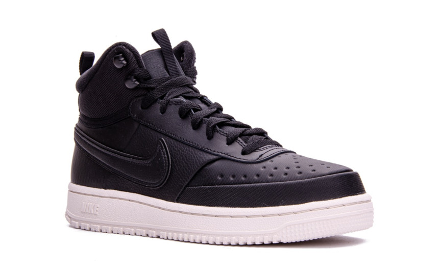 Nike Court Vision Mid Zwart