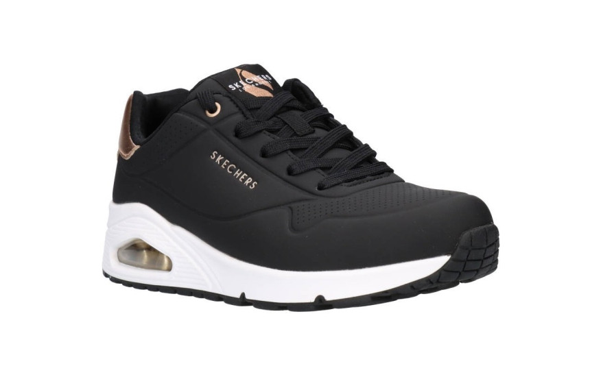 Skechers 177094 Uno Golden Hair BLK Zwart