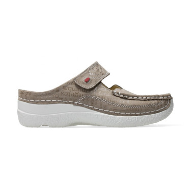 Wolky 06227 Roll Slipper Taupe