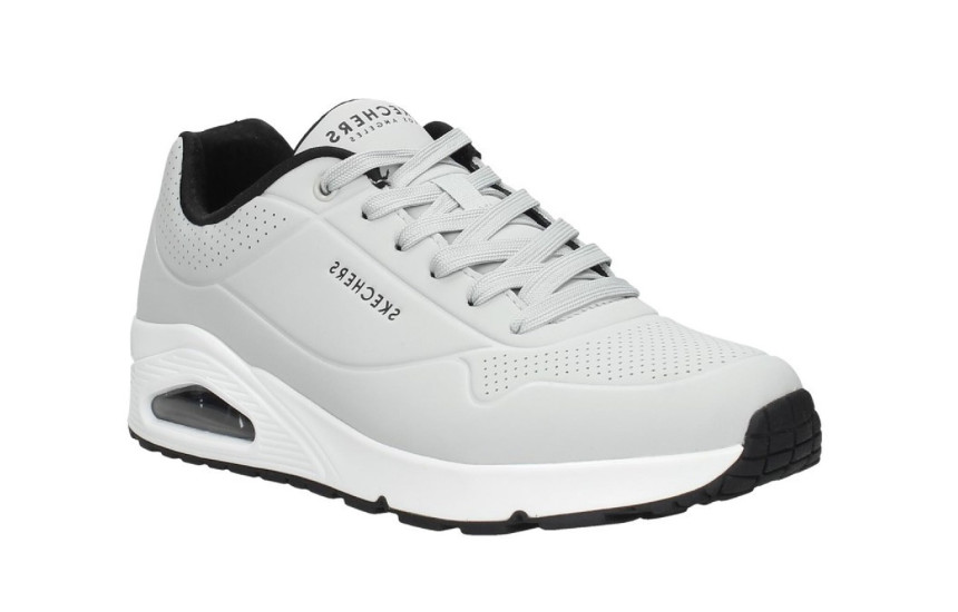 Skechers 52458 Uno Stand on Air LGBK Grijs
